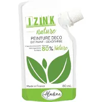 Aladine plakkaatverf Izink Nature 80 ml groen milieuvriendelijk.