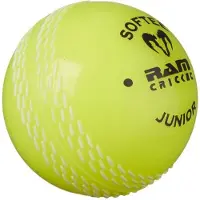 RAM Cricketballen Set 6 Stuks, Geel, Soft Cricketballen