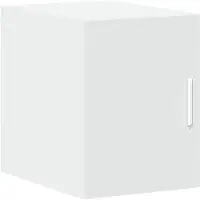 vidaXL Wandkast 30x42,5x40 cm bewerkt hout wit