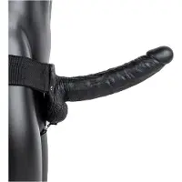Shots Hollow Strap-On with Balls - 9 / 23 cm
