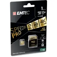 Emtec ECMSDM1TXC mSD 1TB UHS-I U3 V30 A2 SpeedIN