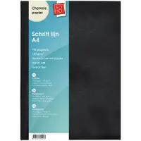 Soho Schrift met harde kaft – Collegeblok – Lijntjespapier – Gelinieerd – Draad gebonden – Houtvrij chamois papier– Harde kaft – 196 pagina’s – A4 formaat