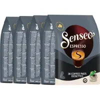 Saeco Espresso Koffiepads - Intensiteit 9/9 - 4 x 36 pads
