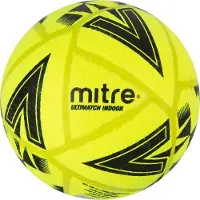 Mitre Ultimatch Indoor Football Ball Geel 5