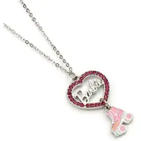 Ginza.se - Barbie Crystal Hart en Roller Skate ketting