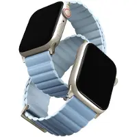 Uniq Armband Apple Watch 38/40/41 Mm Revix Premium Magnetic Strap Blauw (-41mm-revpartsblu)