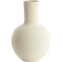 Light & Living Light&living Vaas deco Ø28,5x42 cm ULLOA keramiek mat crème