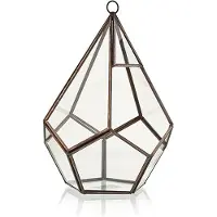 Ancient Wisdom Glazen Terrarium - Grote Piramide