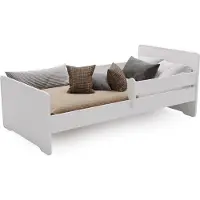 Viking Choice Peuterbed MAX - 140x70 cm - met uitvalbeveiliging - wit