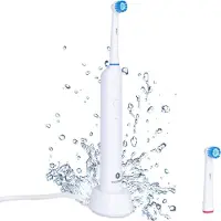 OptiSmile Elektrische Tandenborstel - Tandenborstel Elektrische - 3 Modi - 8800 Rotaties - Opzetborstels 2x - Wit