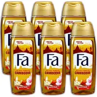 Fa Douchegel Golden Tempels Cambodia - Voordeelverpakking 6 x 250 ml