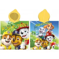 Carbotex Paw Patrol Poncho Badjas met Capuchon - 100% Katoen voor Strand & Zwembad