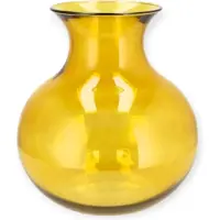 DK Design Daan Kromhout - Vaas - Mira - Geel - Glas - 16x17cm