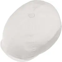 Stetson 6-Panel Cap Cotton Twill licht oversized flatcap kleur wit met UV-protectie maat 58 59 centimeter L