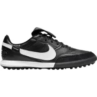 Nike Premier III Turf Voetbalschoenen (TF) Zwart Wit Zwart