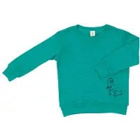 Engel - Kinder-Schlafanzugoberteil - Merino-ondergoed 104, turkoois
