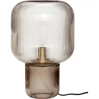 Hubsch Tafellamp glas - smoked