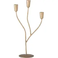 Bloomingville Lorine Kaarshouder, Goud, Metaal