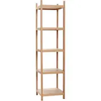 Hubsch Kast met 5 planken - 45x45xh180cm