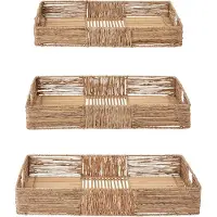 Bloomingville Lecia Dienblad, Natuur, Jute