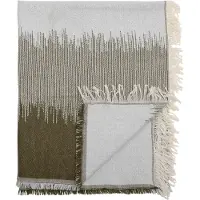 Bloomingville Lucienne Plaid, Groen, Acryl
