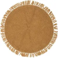 Bloomingville Lenea vloerkleed geel - 82052949