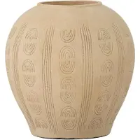 Bloomingville Taym Deco Vaas, Natuur, Terracotta