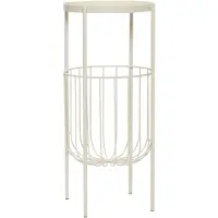 Hubsch Eyrie Console Tafel Rond Lichtgrijs