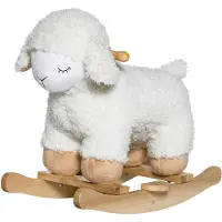 Bloomingville Hobbelpaard Natuur/wit - Hobbelpaarden Beuken White - 56605629