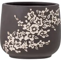 Bloomingville Betino Bloempot, Bruin, Steengoed