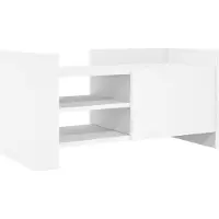 vidaXL Tv-meubel 80x35x40 cm bewerkt hout wit
