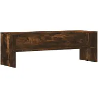 vidaXL Tv-meubel 120x40x40 cm bewerkt hout gerookt eikenkleurig