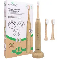 OptiSmile Elektrische Tandenborstel met Bamboe-look