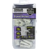 Toggler 96874000 100-delige Gipsplaatpluggen Set In Opbergbox