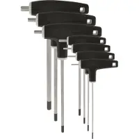 VAR Set Of 7 P Handled Hex Wrenches Hulpmiddel