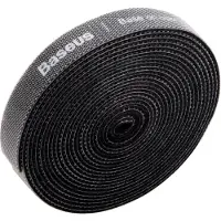 Baseus - Kabel Organiser - Kabelbinders - Klittenband zelfklevend - 1 Meter - Zwart