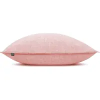 Zohome Kussensloop Lino - Kussenhoes van 80x80 cm - 1 stuk - 100% Katoen - Rood