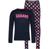 Vingino Pyjama Wende Meisjes Blauw XS