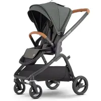 Mutsy Flow Kinderwagen - Lichtgewicht Frame - Snel Opvouwsysteem - Urban Green