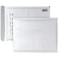 Bong luchtkussenenveloppen formaat 270 x 360 mm met stripsluiting wit doos van 100 stuks
