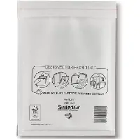 Mail lite Zak-enveloppen D/1 Wit Zonder Venster 180 (B) x 260 (H) mm Kleefstrip 100 Stuks
