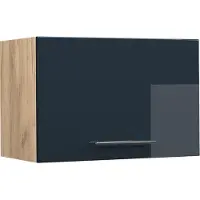 Vicco Fame-Line Keukenkasten – 60 cm Plat Donkerblauw hoogglans