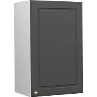 Vicco Fame-Line Badkamerkast – 45 x 72 cm Antraciet-goud