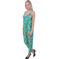 Sarcia.eu John Zack Mintkleurige jumpsuit patroon jumpsuit overall