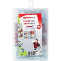 Fischer Profi-Box DuoPower pluggen met schroeven