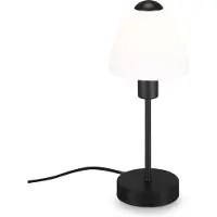Briloner - MANINO - Tafellamp - 40 W - IP20 - zwart - metaal-glas - excl. 1x E14 - Ø 10 cm