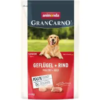 Animonda GranCarno 4kg Senior Gevogelte + Rund droogvoer voor honden
