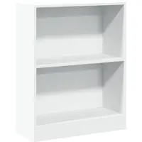 vidaXL Boekenkast 60x24x76 cm bewerkt hout wit