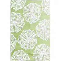 vidaXL Buitenkleed ARAKIL, groen, 190x290 cm, PP