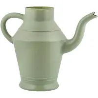 Esschert Design vintage planten gieter - olijfgroen - kunststof - 2 liter